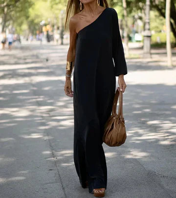 Felicity - Flowing off-the-shoulder maxi dress