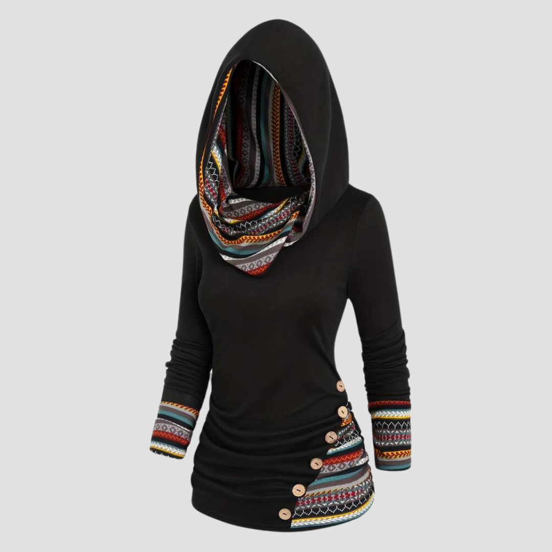 Jess | Ladies Boho Style Hoodie