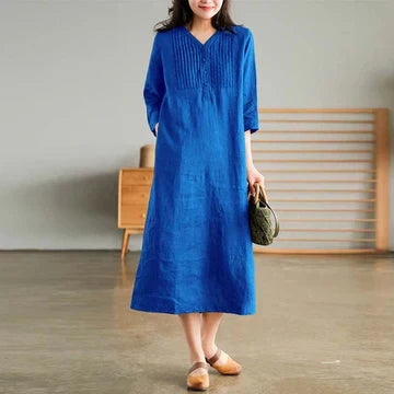 Silvia - Cotton dress for woman