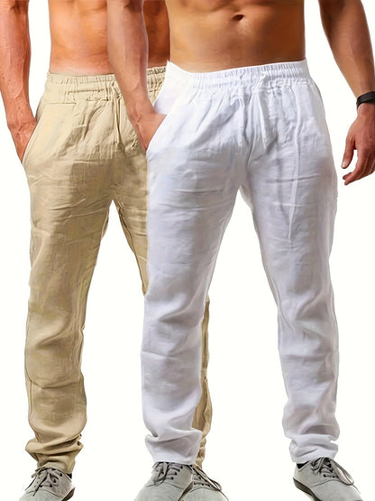 2 pieces of plain men's pants