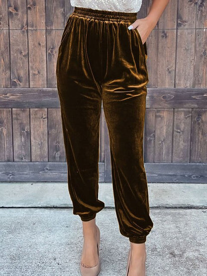 Belle - Velvet pants