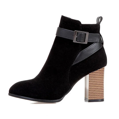 Casual boots with zipper - Giselle