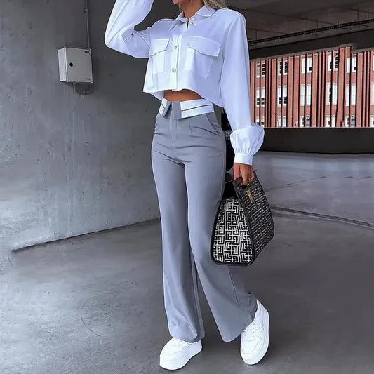 Modern Women's Pants with Matching Top