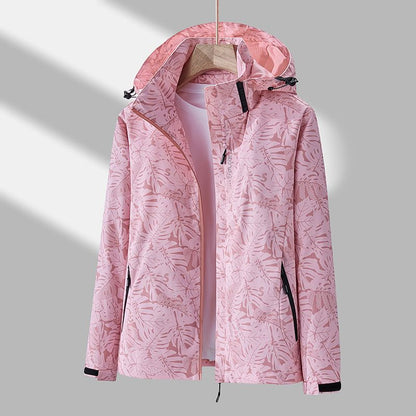 Wind and waterproof jacket for ladies