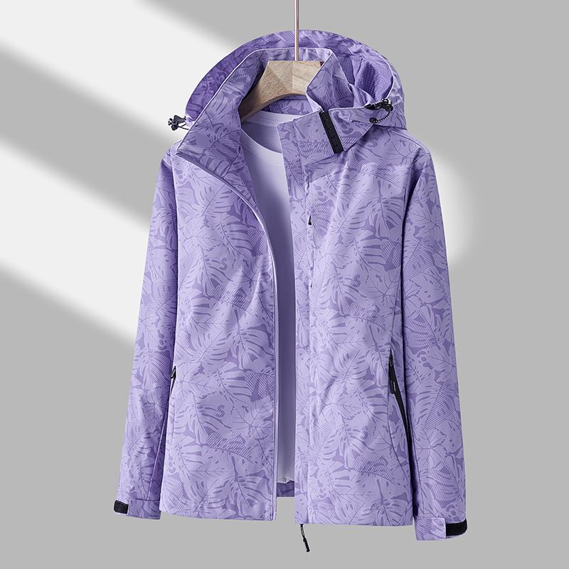 Wind and waterproof jacket for ladies