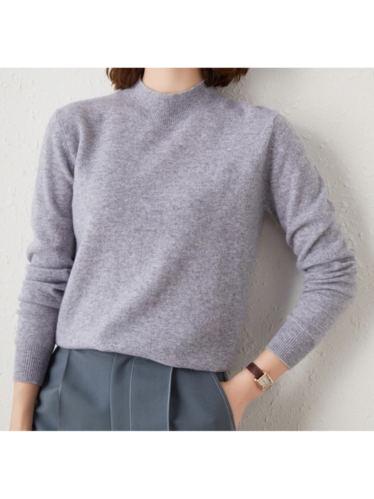 Yzelka Sweater | Women's Classic High Neck Sweater