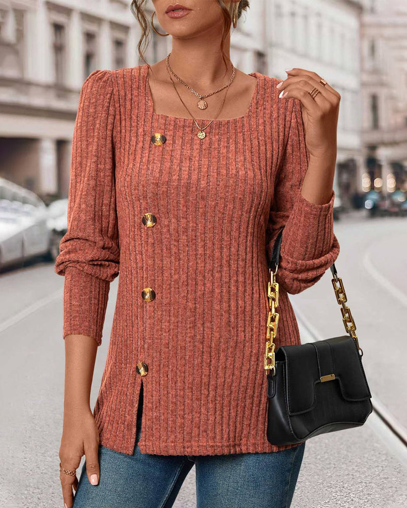 Flora - Elegant knit top