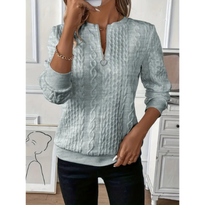 Mathisam | Ladies Warm Long Sleeve Sweater | Knitted