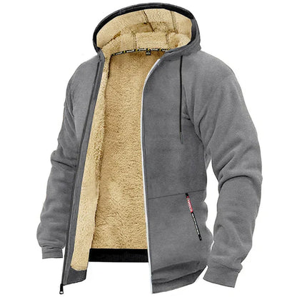 Ylwen Jacket | Men's hooded fleece jacket