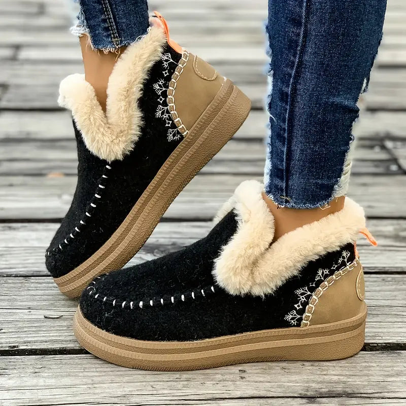 Plush Warm Winter Boots