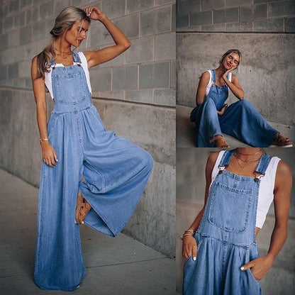 Lotte | Women's denim jumpsuit