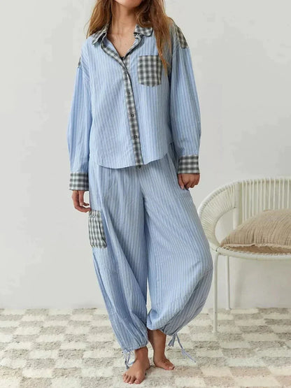 Cozy & loose pyjama set