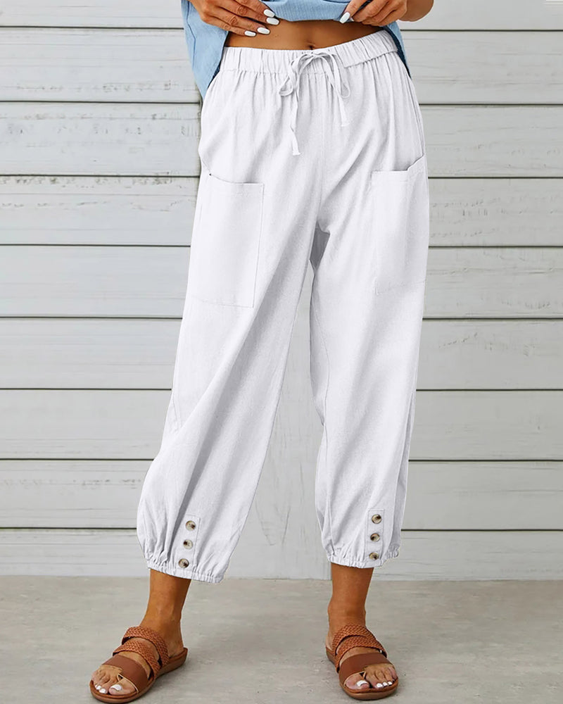 Viola - Casual cropped pants