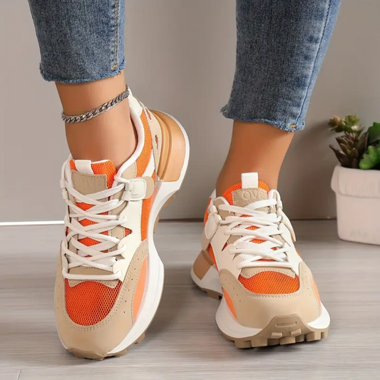 Felicia - Trendy Lace-up Sneakers for Women