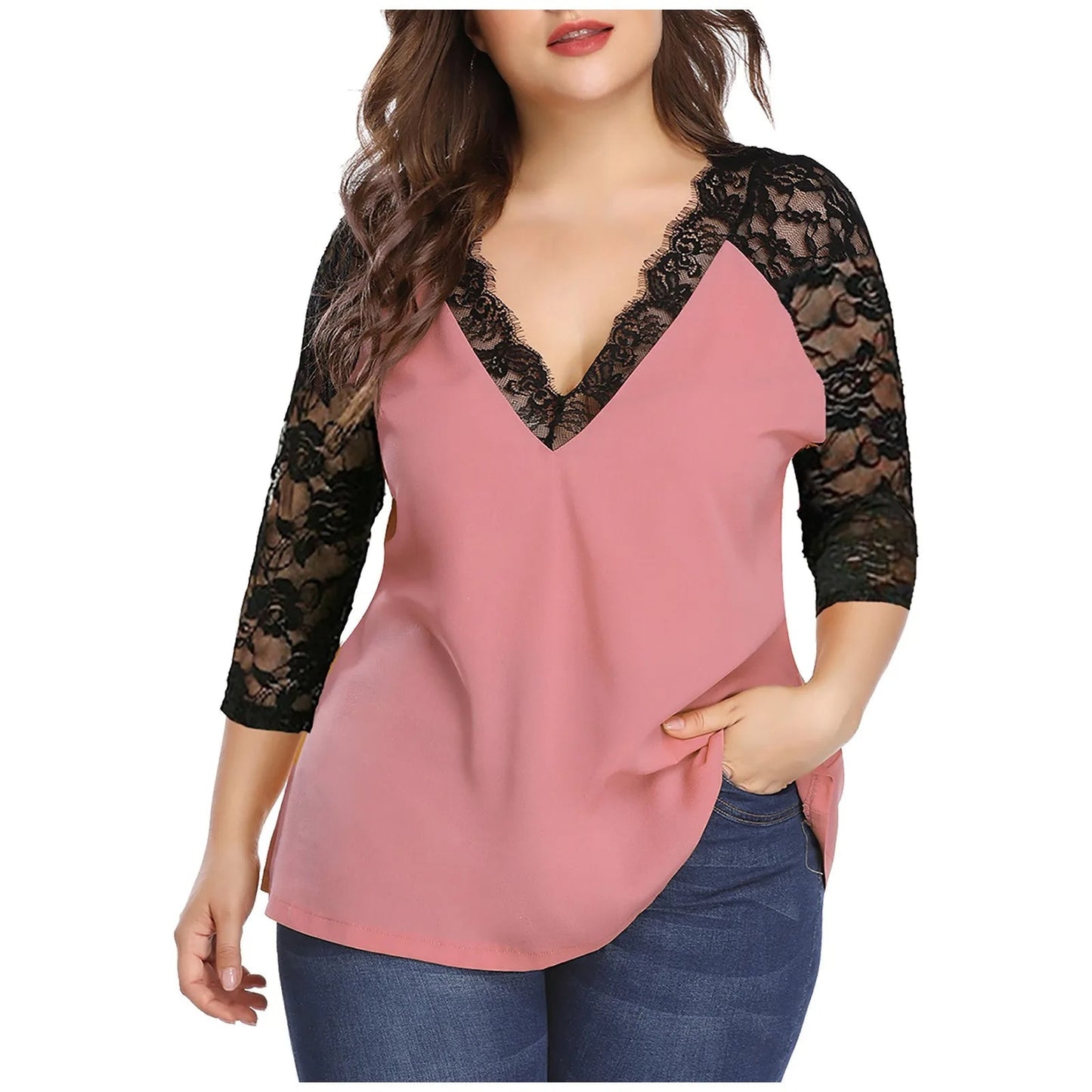 Vardi Dante™ Isa Plus-Size Blouse | Trendy & Flattering