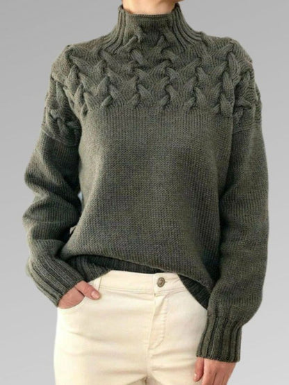 Knitted sweaters for women