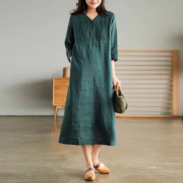 Silvia - Cotton dress for woman