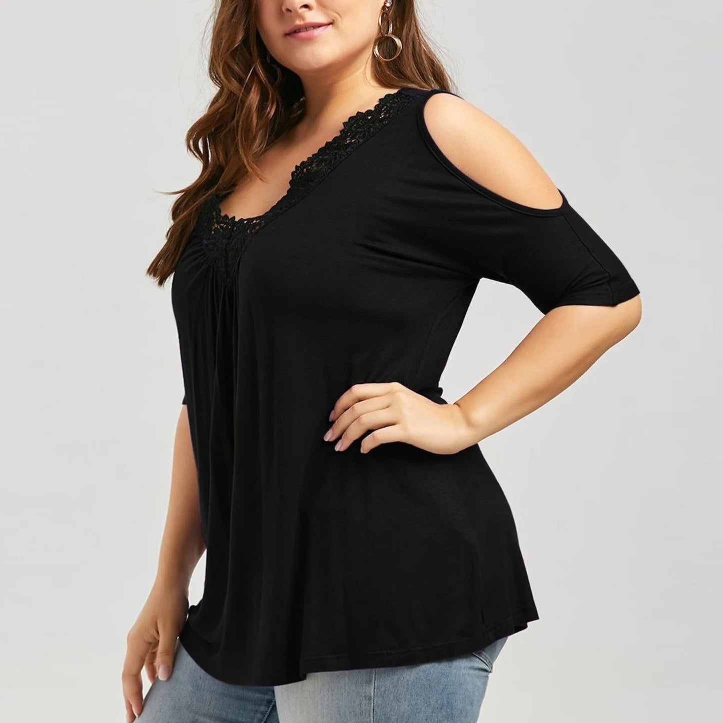 Vardi Dante™ Iris Plus-Size Blouse | Stylish & Comfortable