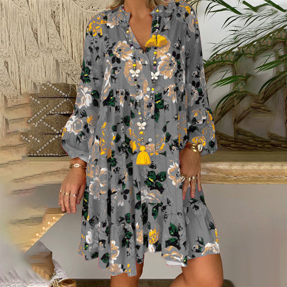 Celeste - Pop dress with floral print