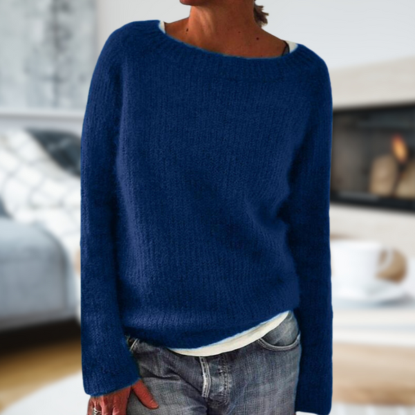 A modern sweater with a solid design for fashionable looks