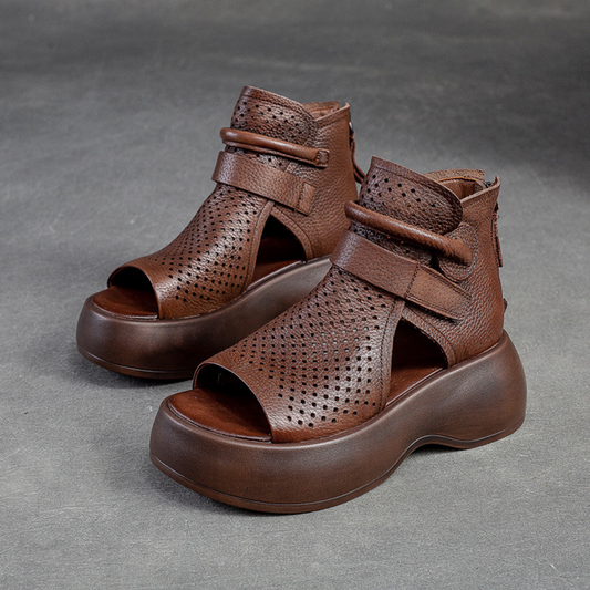 Platform Leather Sandals | Odia Sandals