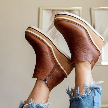 Brittani - Comfortable Ankle Boots for Women