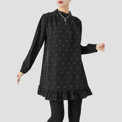 Tere - Elegant polka-dot blouse