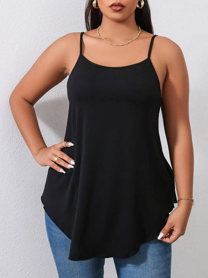 Vardi Dante™ Sanne Plus-Size Top | Sleeveless & Trendy