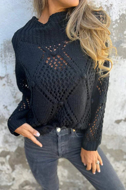 Xemma Sweater | Knitted Loose Sweater