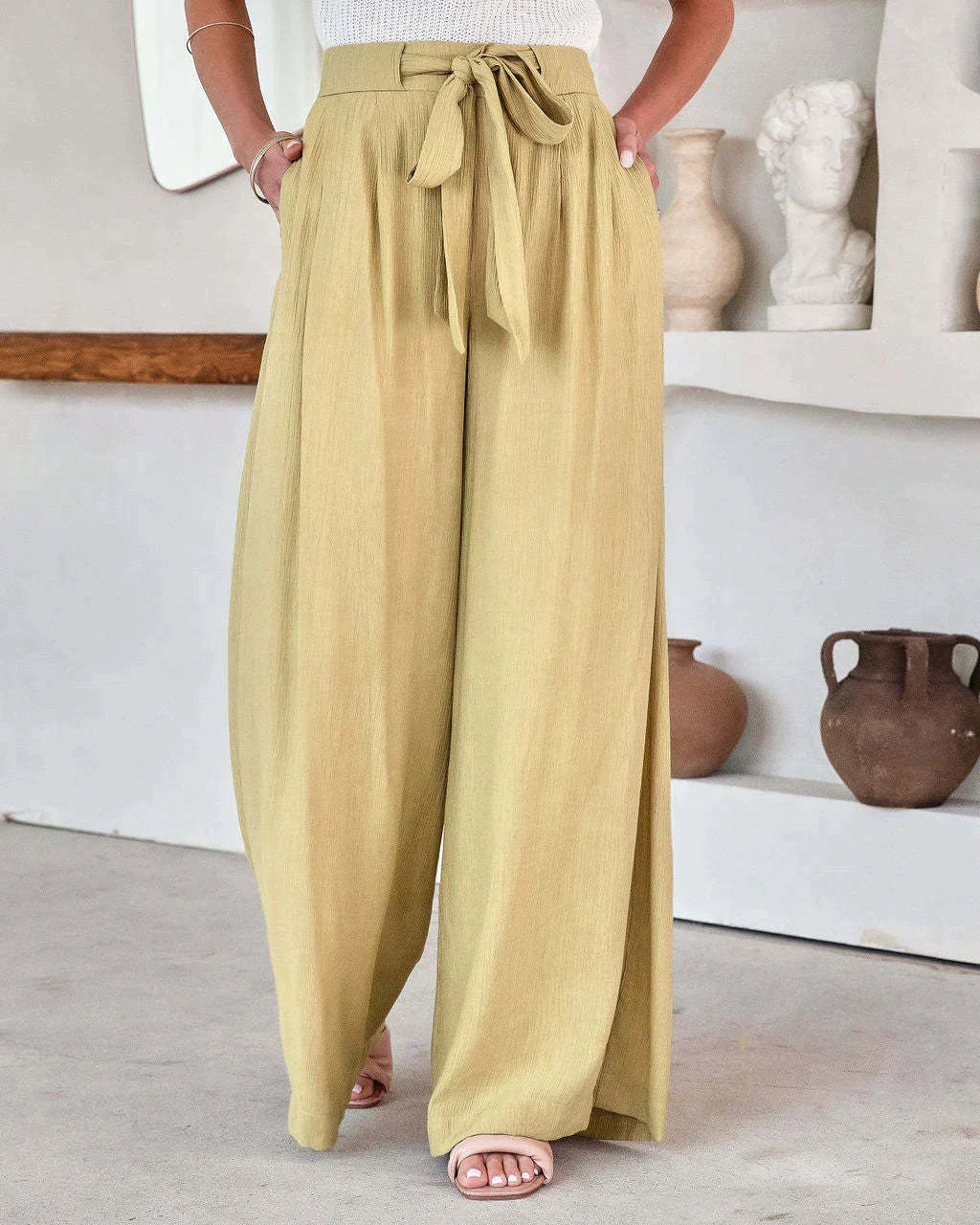 Isabelle - Airy linen pants