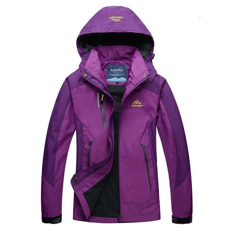 Active Outdoor Stylish waterproof ski jacket with hood for women | Perfect for outdoor activities