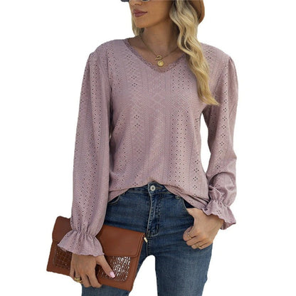 Star Blouse | Loose Blouse with V-neck