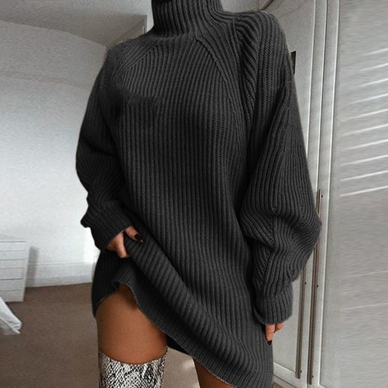 Tilly - Turtleneck Sweater Dress