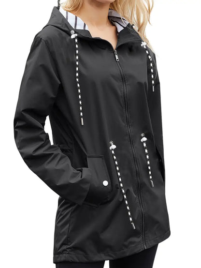 Lightweight raincoat for women