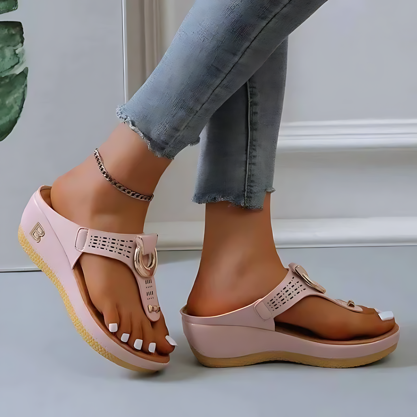 Aiah - Stylish High Sandals for Women