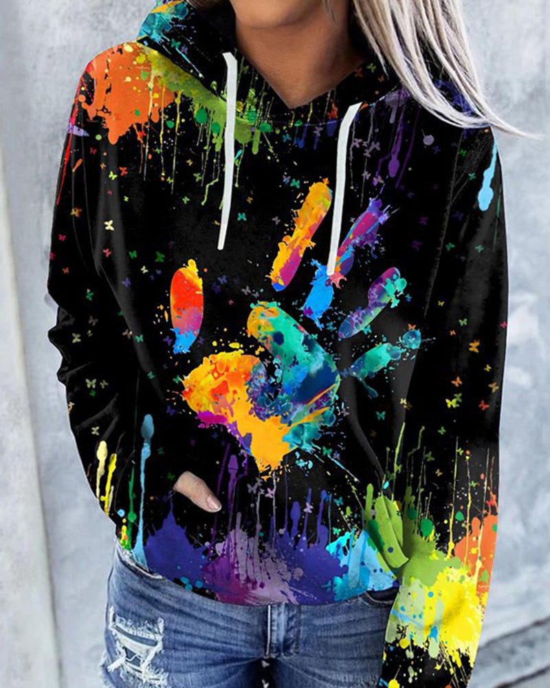 Jess | Cotton hoodie with colors and zipper for women Perfect for casual days