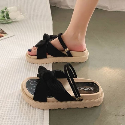 Cross-strap sandals - Rebecca