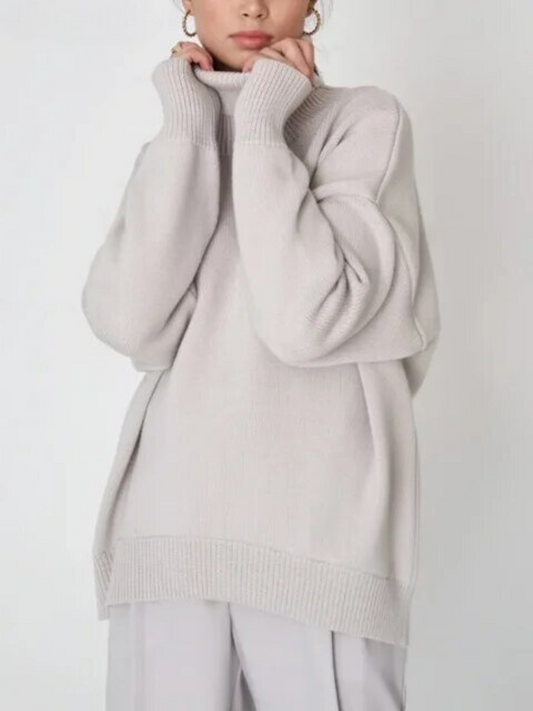 Simple and stylish overall jumper