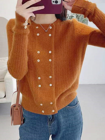 Wincy Sweater | Women's Double Button Sweater