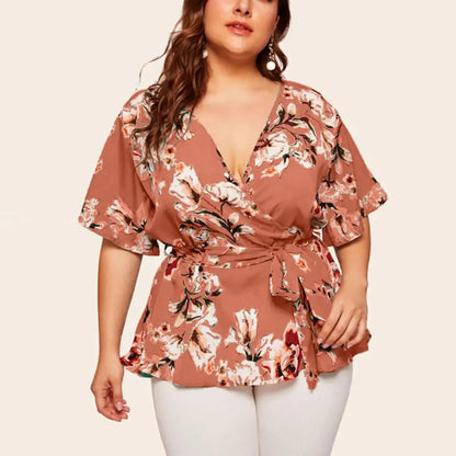 Vardi Dante™ Fenna Plus-Size Top | Colorful & Versatile