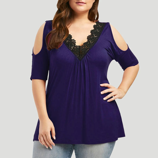 Vardi Dante™ Iris Plus-Size Blouse | Stylish & Comfortable