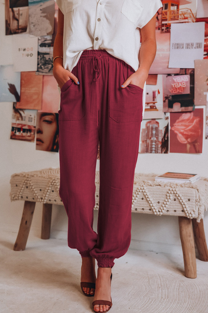 Élodie - Ladies' linen pants