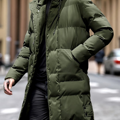 Tom | Warm winter puffer with hood and pockets