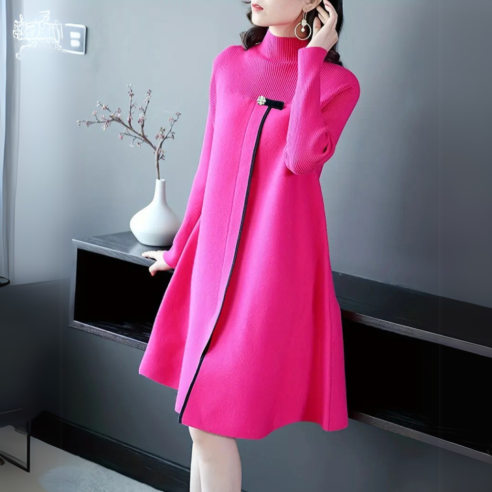 JEANETTE - Modern Sweater Dress for Ladies