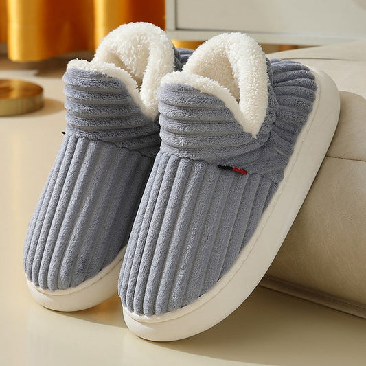 Comfortable Winter Slippers - Warm Inner Shoes, Non-slip Sole