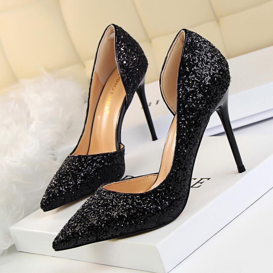 Luxury Women Shoes Sexy Women Pumps High Heeled Shoes