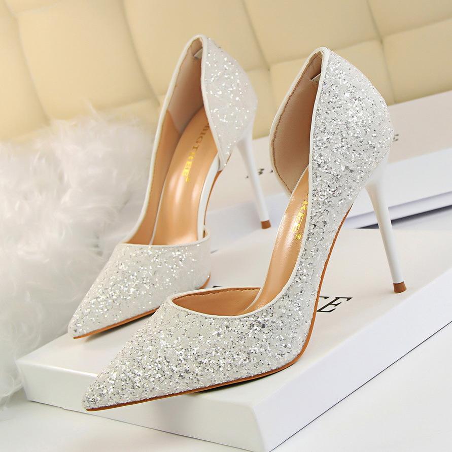 Luxury Women Shoes Sexy Women Pumps High Heeled Shoes