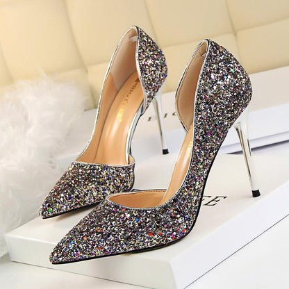 Luxury Women Shoes Sexy Women Pumps High Heeled Shoes