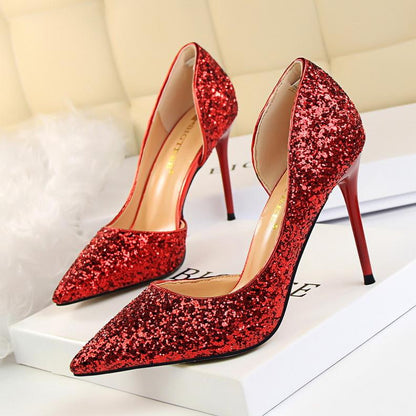 Luxury Women Shoes Sexy Women Pumps High Heeled Shoes