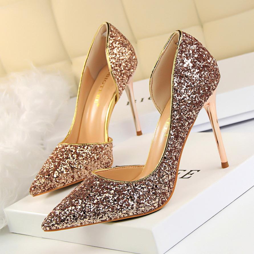 Luxury Women Shoes Sexy Women Pumps High Heeled Shoes